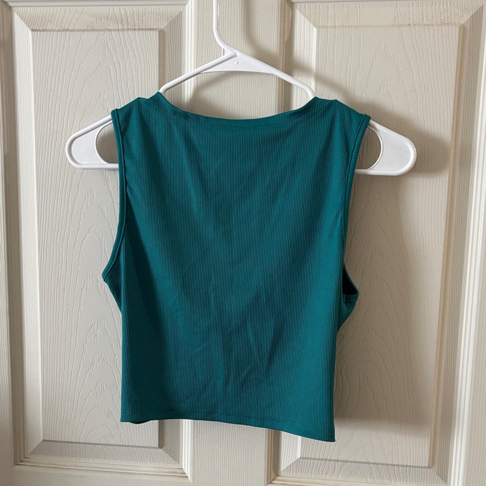 SHEIN Deep Teal Sleeveless Top